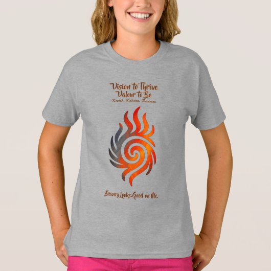 VTVB-BRAVERY1-T - T-Shirt (Vorderseite)