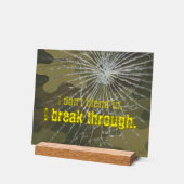 VTVB-BREAKTHRU1-AS - Acrylic Sign Acrylschild (Winkel)