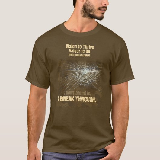 VTVB-BREAKTHRU2-BRN-T - T-Shirt (Vorderseite)