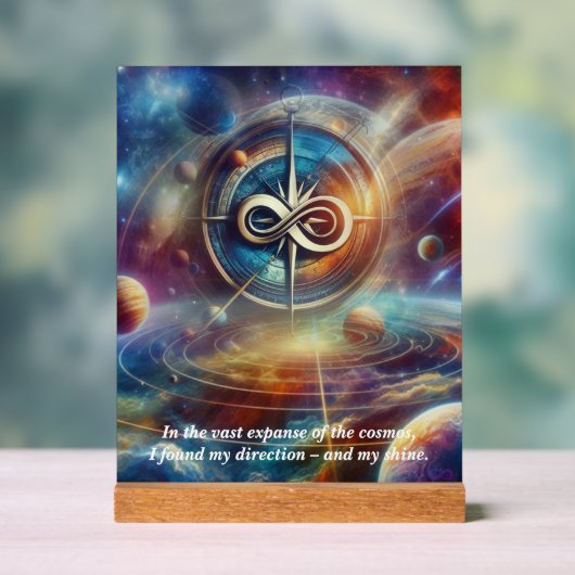 VTVB-COSMOSHINE1-AS - Acrylic Sign Acrylschild (Neutral)