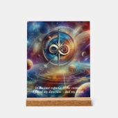 VTVB-COSMOSHINE1-AS - Acrylschild (Vorderseite)