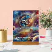 VTVB-COSMOSHINE1-AS - Acrylschild (Hochzeit)
