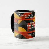 VTVB-COURAGEBREATHES1-CMug - Combo-Tasse Tasse (Vorderseite Links)
