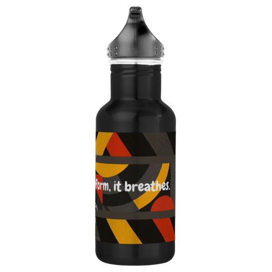 VTVB-COURAGEBREATHES3-WB - EDELSTAHLFLASCHE (Rechts)