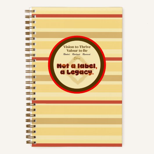 VTVB-LEGACY1-NB - Notebook Notizblock (Vorderseite)