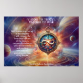 VTVR-ABSTRACTCOMPASS1-POSTER - POSTER (Vorne)