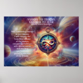 VTVR-ABSTRACTCOMPASS1A-POSTER - POSTER (Vorne)