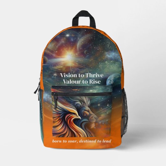 VTVR-AGMERGE2-BP - Backpack Bedruckter Rucksack (Vorderseite)