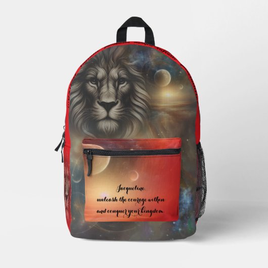 VTVR-ALLION2B-BP - Backpack Bedruckter Rucksack (Vorderseite)