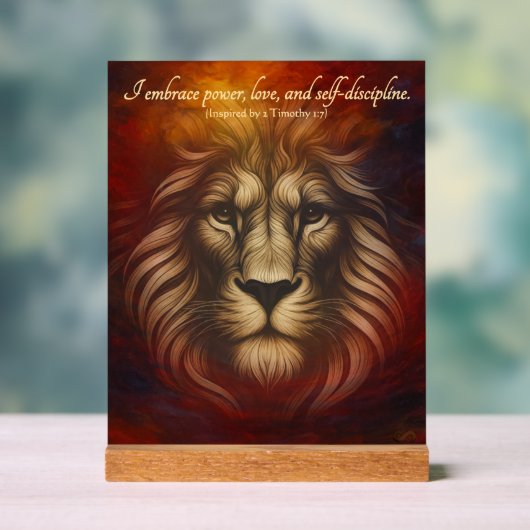 VTVR-EMBRACEPOWER-AS - Acrylic Sign Acrylschild (Neutral)