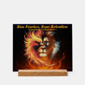 VTVR-PHOENIXLION36-AS - Acrylschild (Vorderseite)