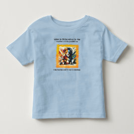 VTVR-RISEFEARLESS1-BT - Baby Oberteile Kleinkind T-shirt