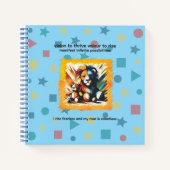 VTVR-RISEFEARLESS-J - Journal Notizblock (Vorderseite)