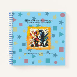 VTVR-RISEFEARLESS-J - Journal Notizblock