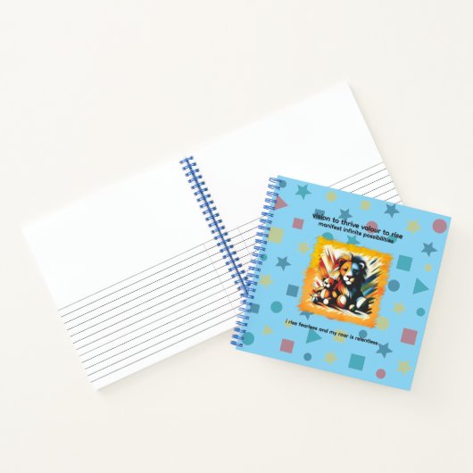 VTVR-RISEFEARLESS-J - Journal Notizblock (Innenseite)