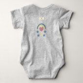 VTVR-SLEEPINGBABIES2-BB - Baby Bodysuit Baby Strampler (Rückseite)