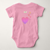 VTVR-SPRINKLEDGIGGLES2-BB - Baby Bodysuit Baby Strampler (Rückseite)