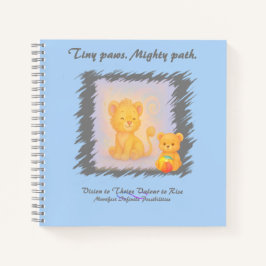 VTVR-TINYPAWS-J - Tagebuch Notizblock