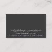 Vu-Meter 02 Visitenkarte (Rückseite)