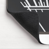 Vu-Meter-analoges Volumen-Audiophile Geschenk Mousepad (Ecke)