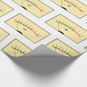 VU-Meter Geschenkpapier (Ecke)