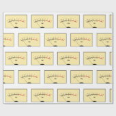 VU-Meter Geschenkpapier (Flach)