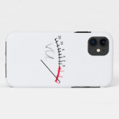 VU-Meter Schallpegel Studio Case-Mate iPhone Hülle (Rückseite (Horizontal))