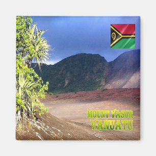 VU - Vanuatu - Tanna Island - Monte Yasur Magnet