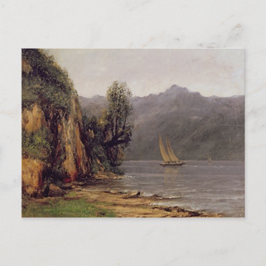 Vue du Lac Leman, c.1873-77 Postkarte (Vorderseite)