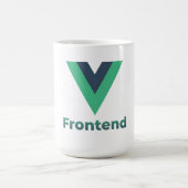 Vue JS Frontend Kaffeetasse (Mittel)