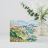 Vue Sur La Ponche, Saint-Tropez | Henri Manguin Postkarte (Stehend Vorderseite)