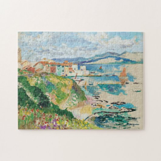 Vue Sur La Ponche, Saint-Tropez | Henri Manguin Puzzle (Horizontal)