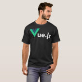 VueJS Vuejs JavaScript Framework Premium _1 T-Shirt (Vorne ganz)