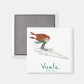 Vuela Iman Magnet (Vorderseite/Rückseite)