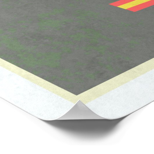 Vuelta a España Poster (Ecke)