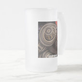 Vueltiao Bier-Tasse Mattglas Bierglas (VorderseiteRechts)