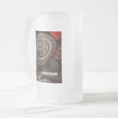 Vueltiao Bier-Tasse Mattglas Bierglas (Vorderseite Links)