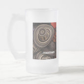 Vueltiao Bier-Tasse Mattglas Bierglas (Links)