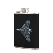 Vulcan Bomber im Flug Flachmann (Links)