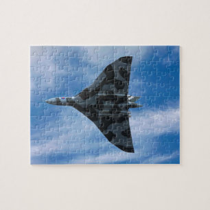 Vulcan Bomber im Flug Puzzle