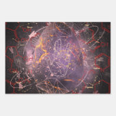 Vulcan Celebrant Geschenkpapier Set (Vorderseite 3)