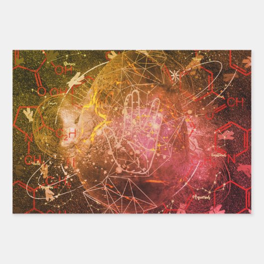 Vulcan Celebrant Geschenkpapier Set (Vorderseite)