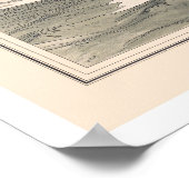 Vulcan Grand Canyon Print by Dutton 1882 Poster (Ecke)
