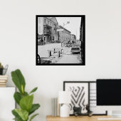 Vulcan Iron Works in Charleston, SC 1865 Poster (Heimbüro)