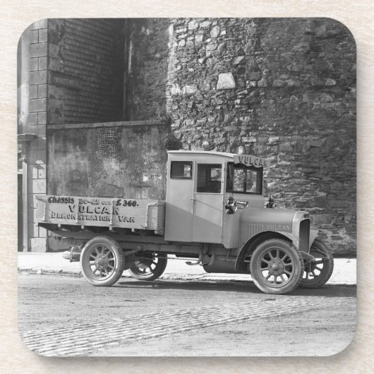 Vulcan-LKW Untersetzer (Vorderseite)