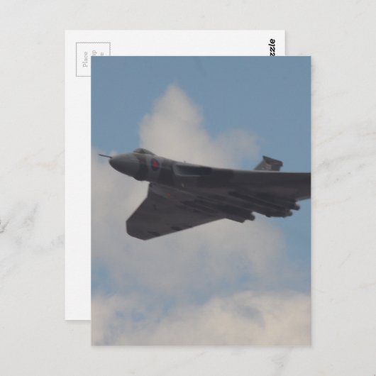 Vulcan Postkarte (Vorne/Hinten)