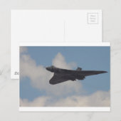 Vulcan Postkarte (Vorne/Hinten)
