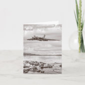 Vulcan XH558 Final Pass Karte (Vorderseite)