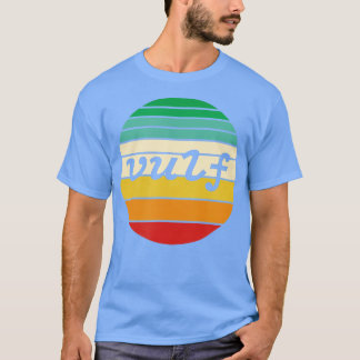 Vulf Retro Sonnenset Vulfpeck Design T-Shirt