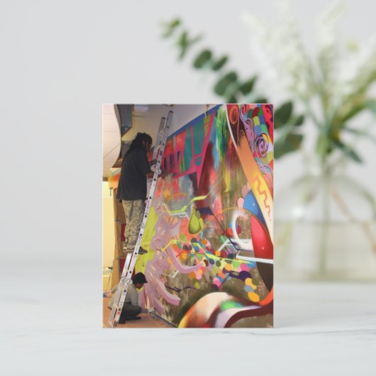 Vulkan (10) postkarte (Stehend Vorderseite)